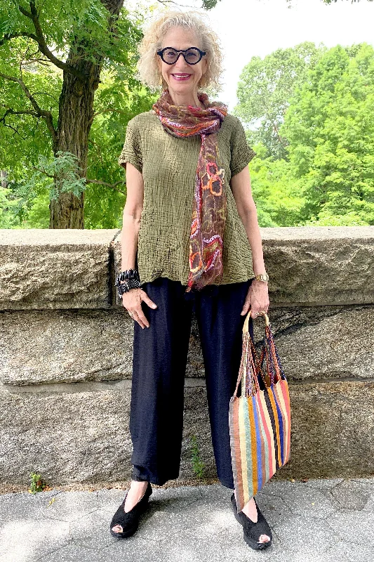 Three Layered Silk Scarf