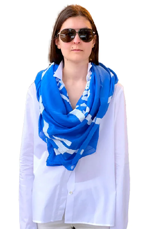 Scarf - Blueberry Print