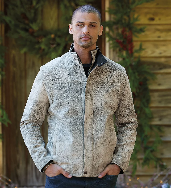 Remy Distressed Lambskin Jacket