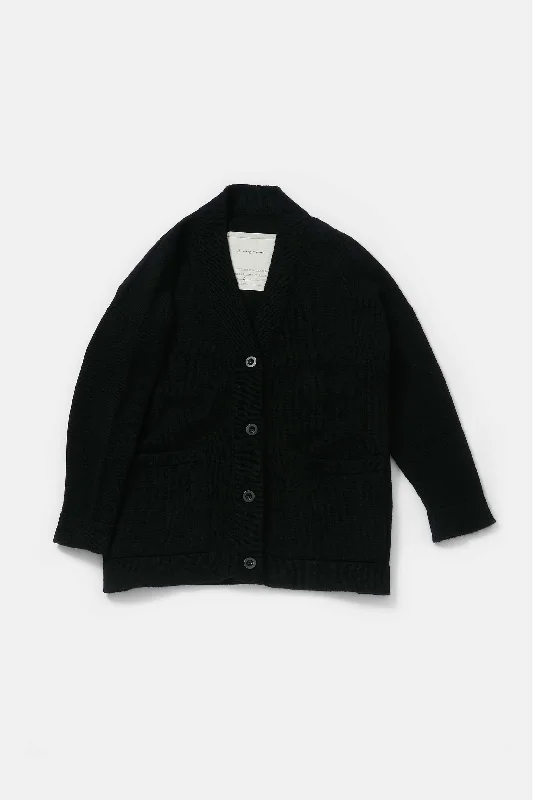 THE FORAGER CARDIGAN / LAMBSWOOL FLINT