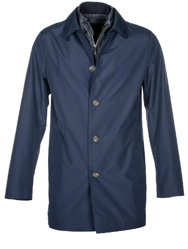 Raincoat With Insert Blue