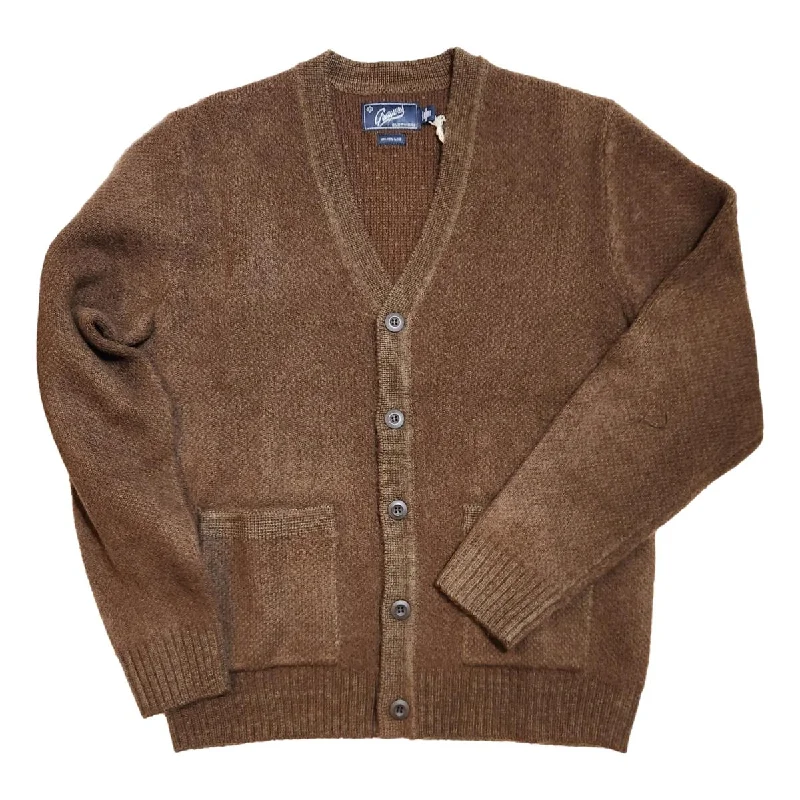 Kent Mohair Cardigan Teak