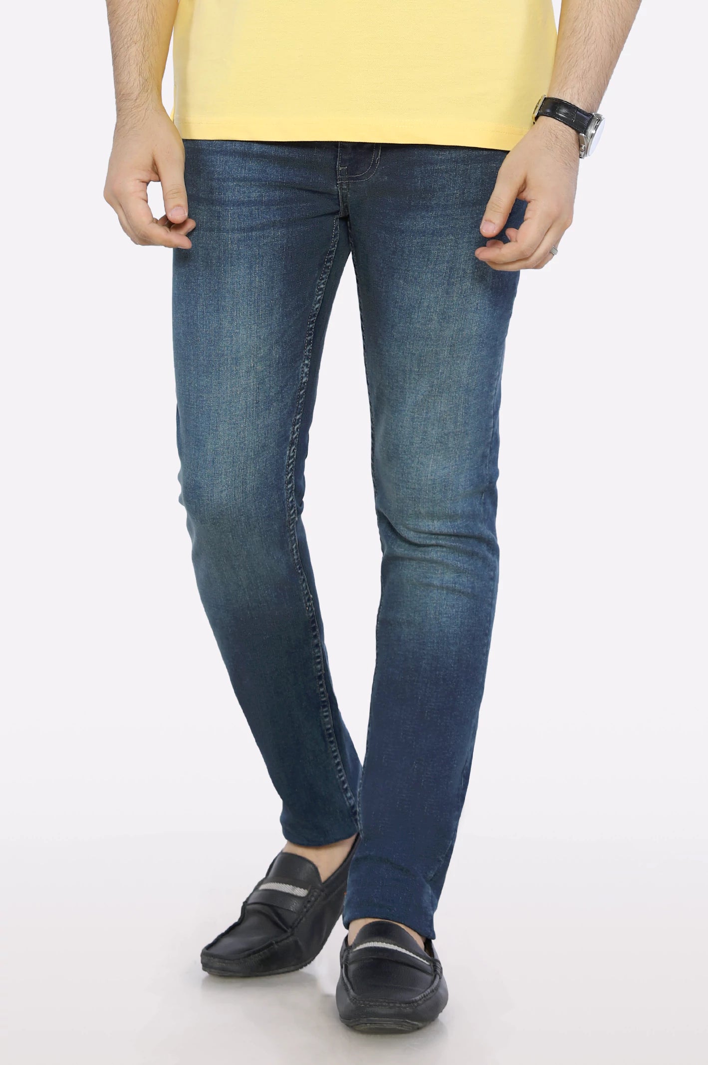 Medium Blue Slim Fit Jeans