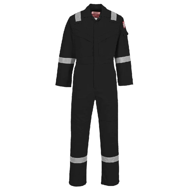 Portwest FR21 Flame Resistant Super Light Weight Anti-Static Coveralls 210g