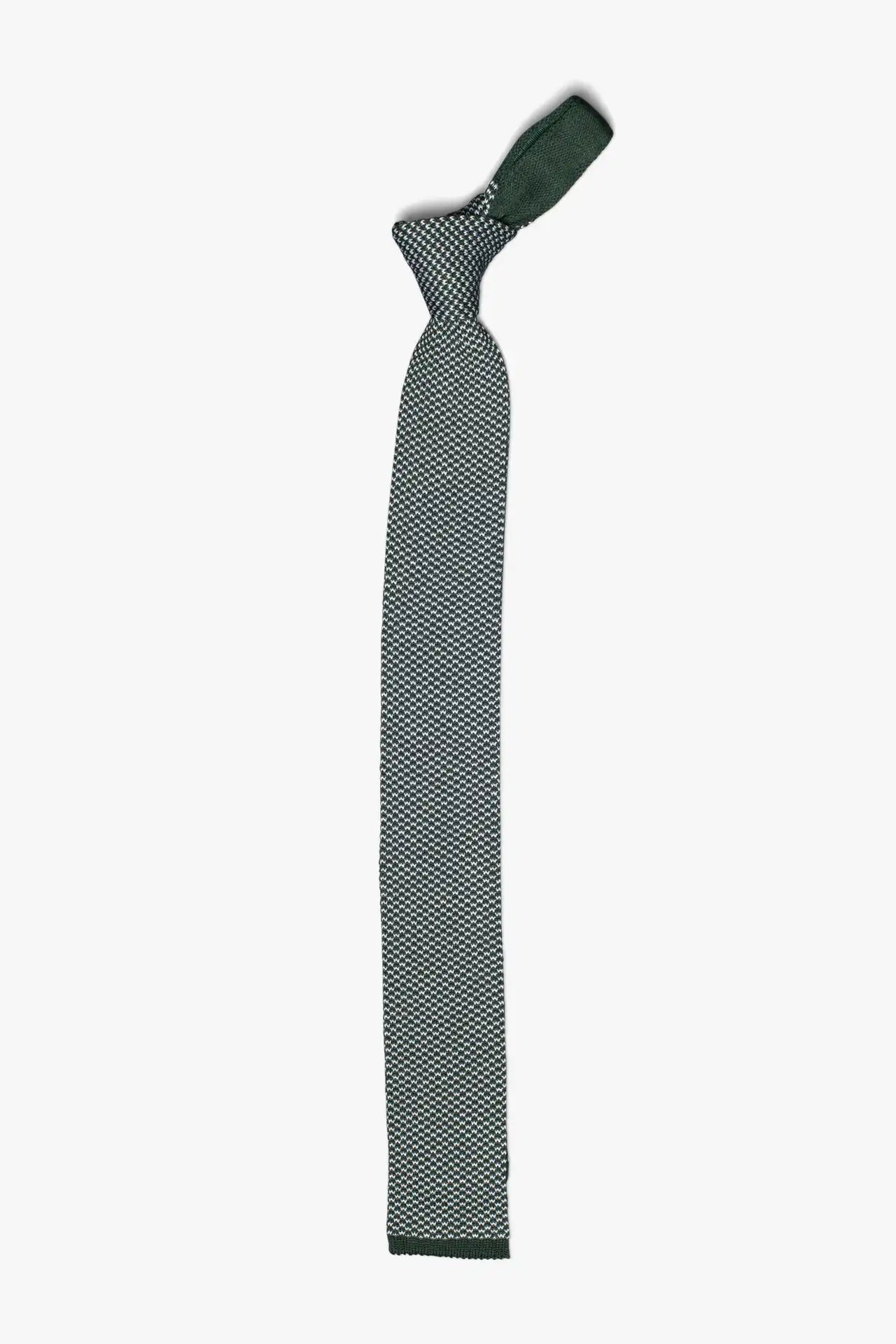 Cotton Noise Tie - Green