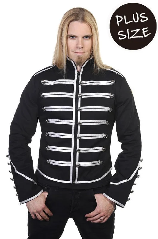 Military Drummer Jacket Plus Size