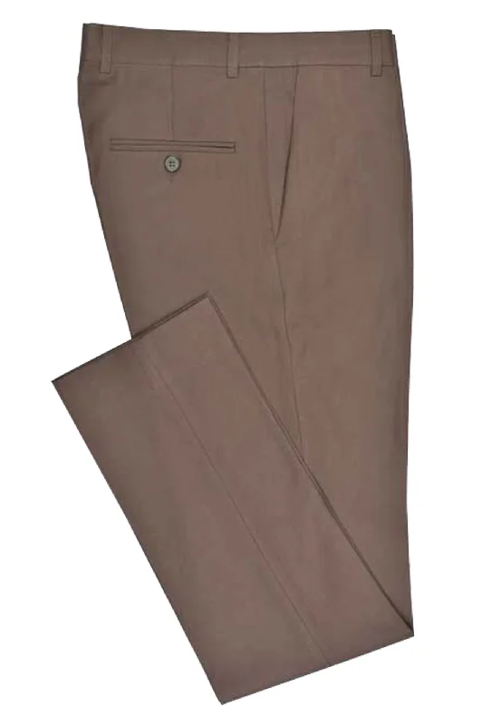 Dark Green Wash & Wear Regular Fit Trouser