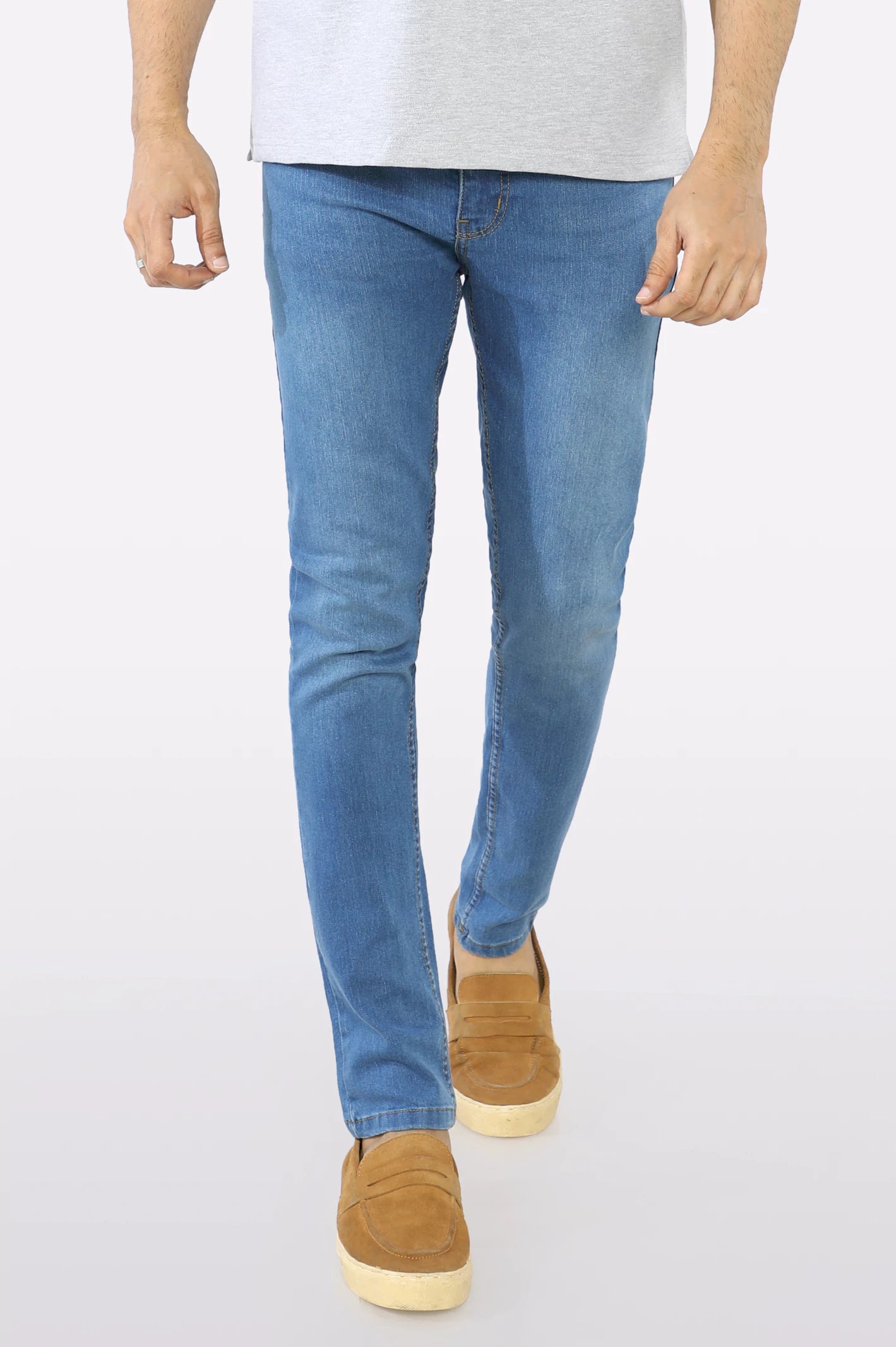 Medium Blue Slim Fit Jeans