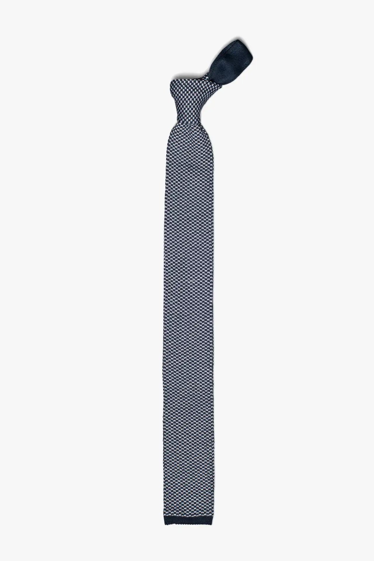 Cotton Noise Tie - Blue