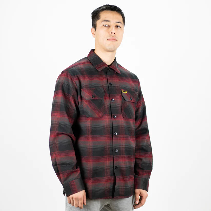 Original Cascade Flannel in Daredevil Red