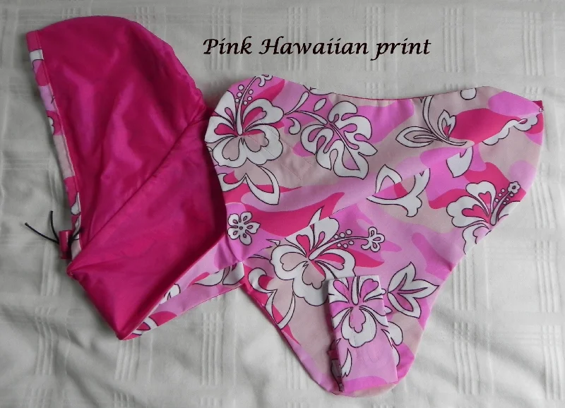 Pink Hawaiian print