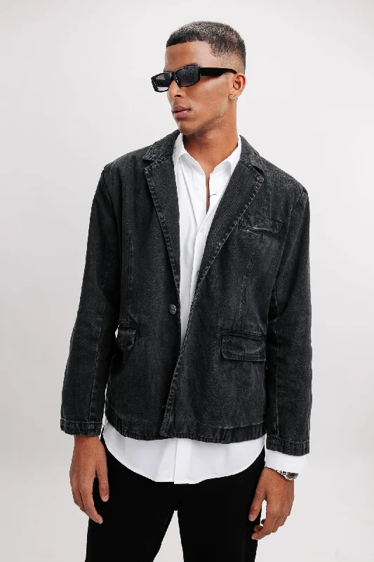 Men's Charcoal Blazer