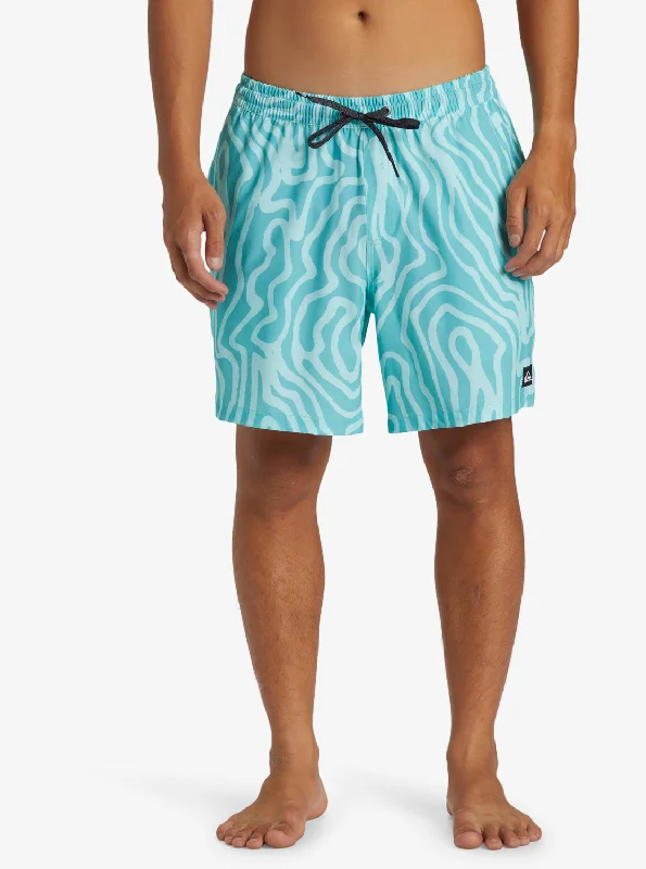 Surfsilk Mix 17" Swim Trunks - Marine Blue