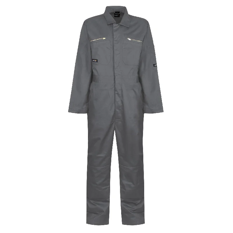 Regatta Professional Pro Zip Fasten Coverall (2 of 2 - Red, Blue, Sage, Grey)