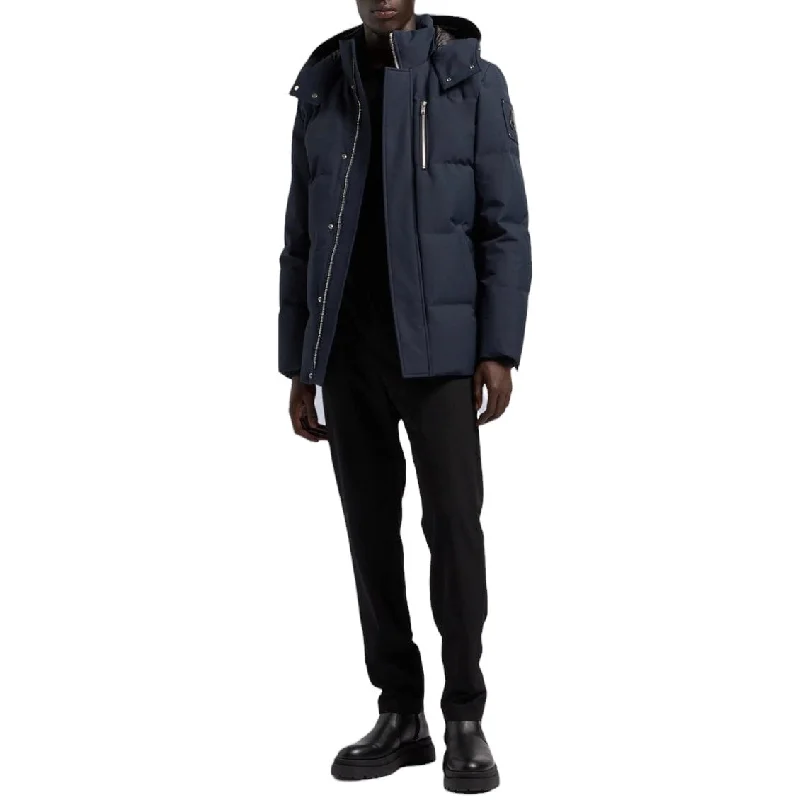 Moose Knuckles Cloud Shearling 3Q Jacket (Navy) M34MJ178S