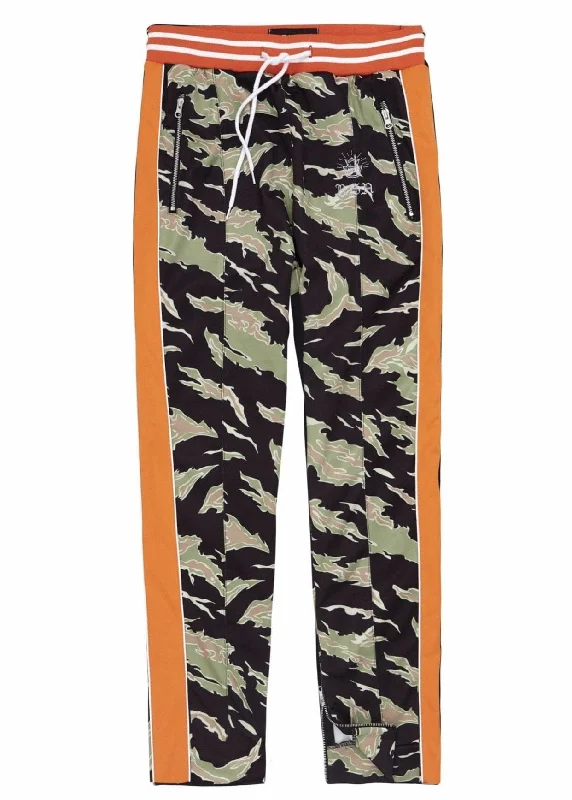 REASON TRACK PANT CAMO/ORANGE