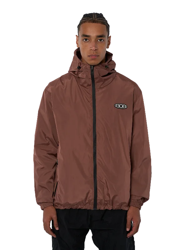 Windbreaker Jacket Brown