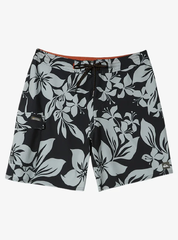 Waterman Big Island 19" Boardshorts - Big Island Black