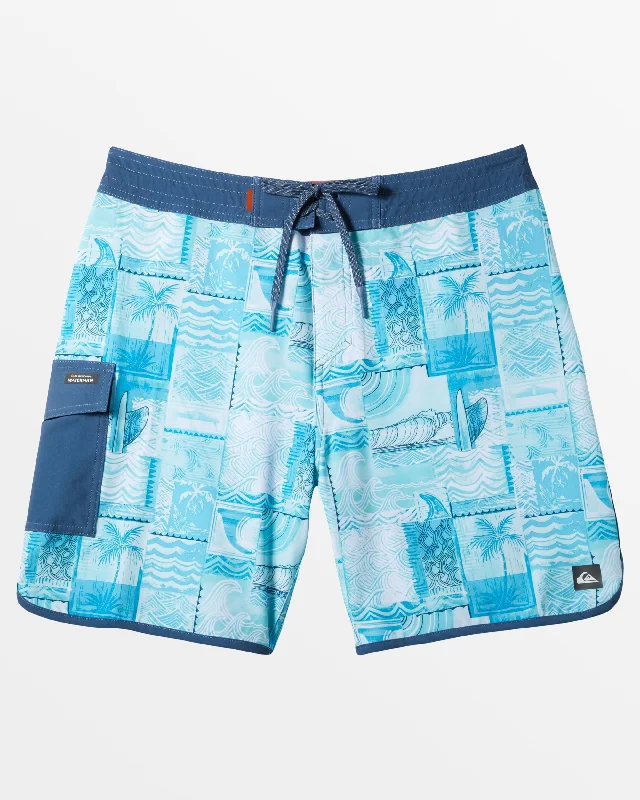 Waterman Aqua Stamp 19" Boardshorts -