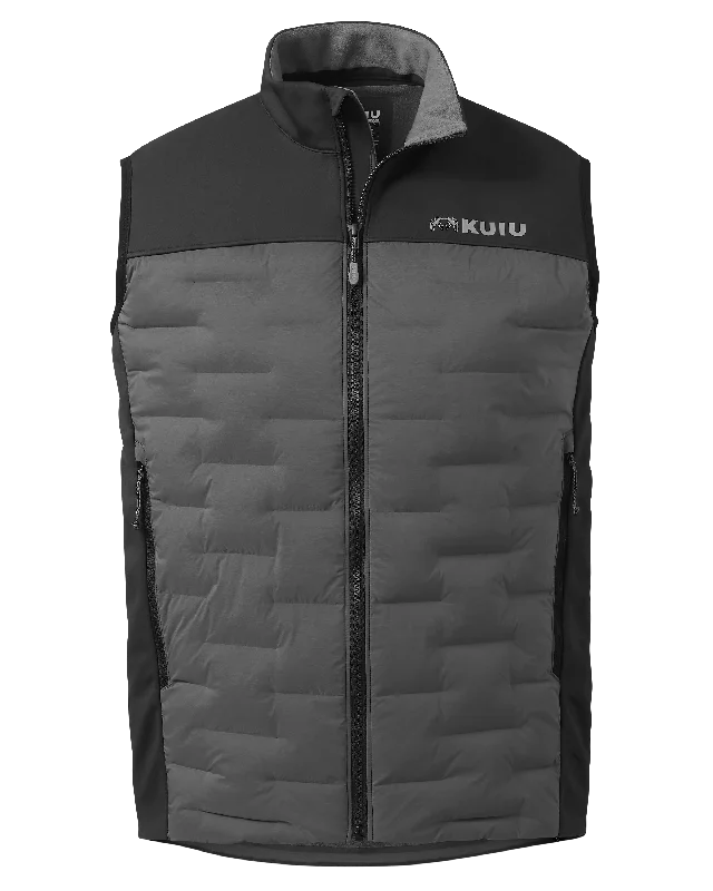 Axis Thermal Hybrid Vest | Black-Gunmetal