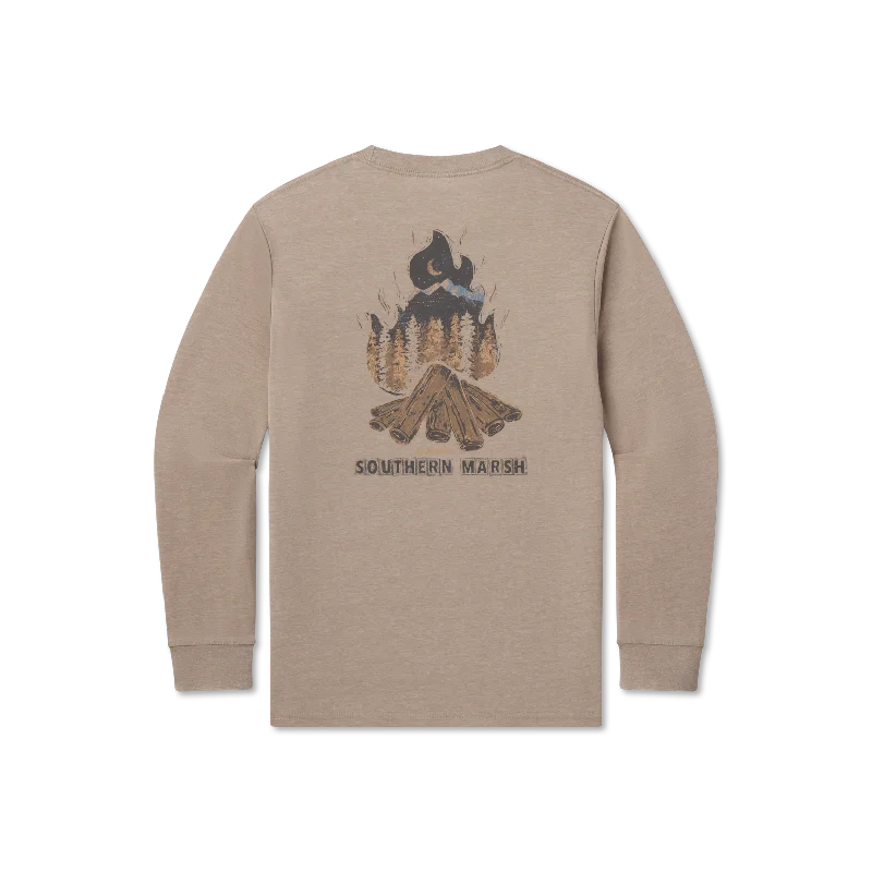 SEAWASH™ Tee -  Campfire - Long Sleeve