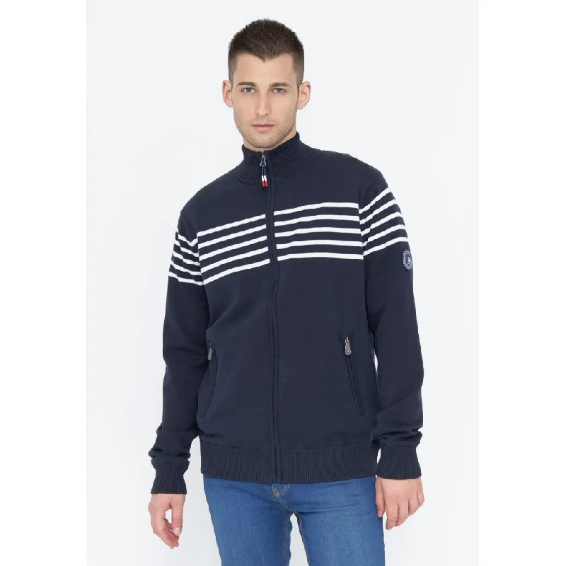 Johan Windbreaker Knit - Dark Navy