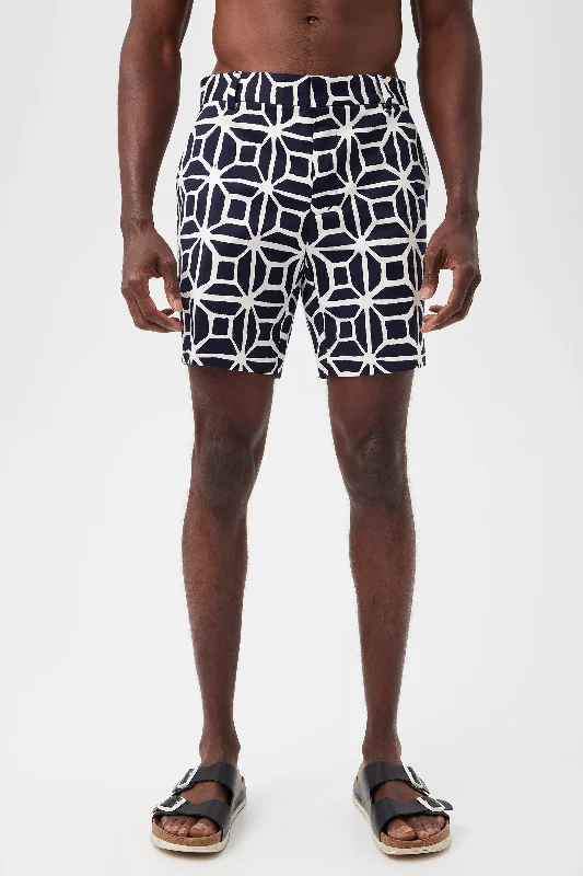 Lawrence Durell Herringbone Shorts