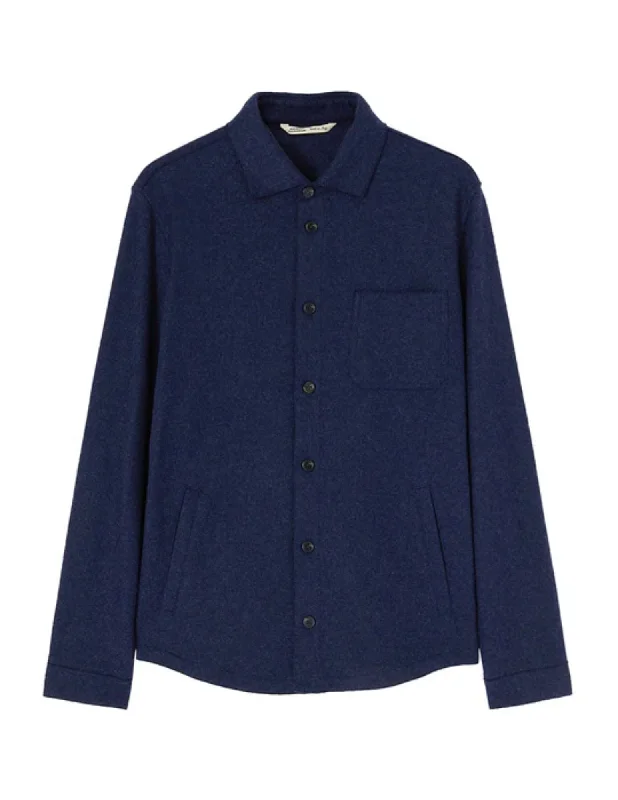 Cashmere Overshirt | Navy