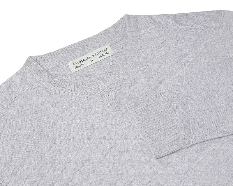 Yale Golf Course Ward Sweater: Heathered Gray