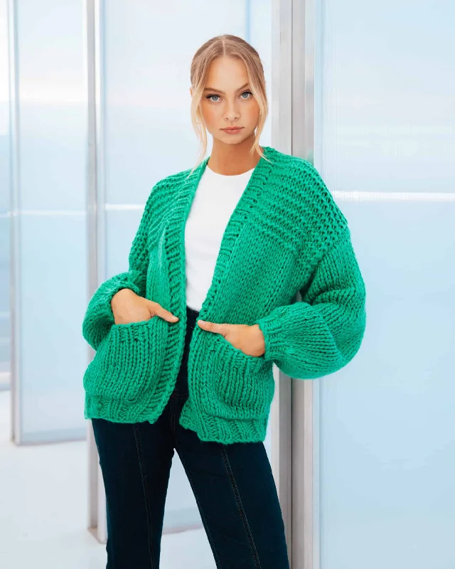 Rosetti Handmade Cardi | Green