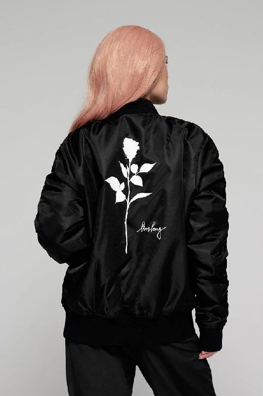 Rose MA1 Jacket - Unisex