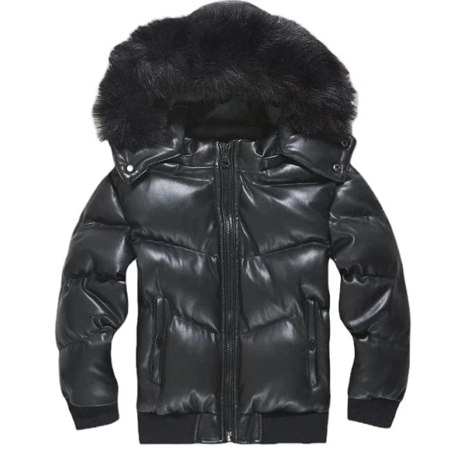 Kids Jordan Craig Thriller Puffer Jacket (Black) 91636K