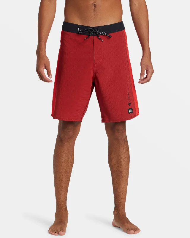 Highline Hawaii Arch 19" Boardshorts - Salsa