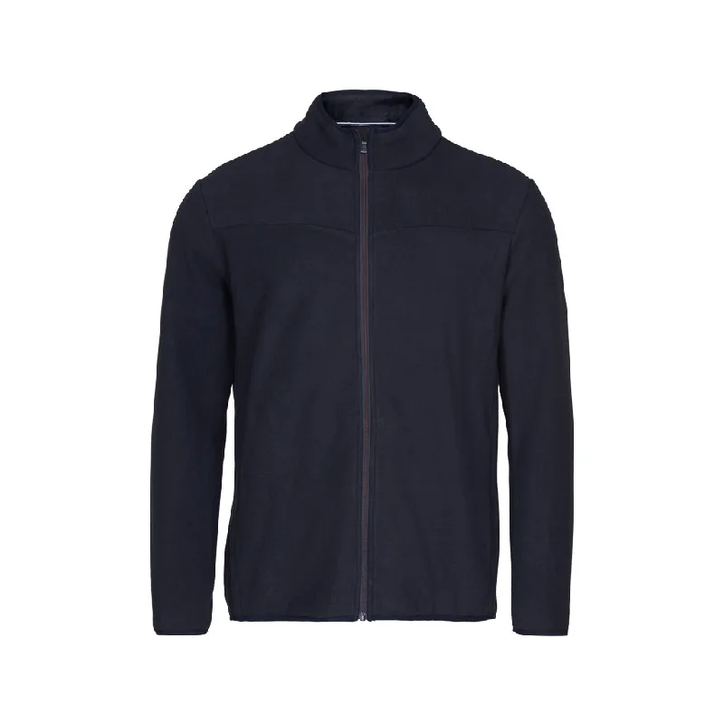 Harris Long Sleeve Fleece Zip Jacket - Dark Navy