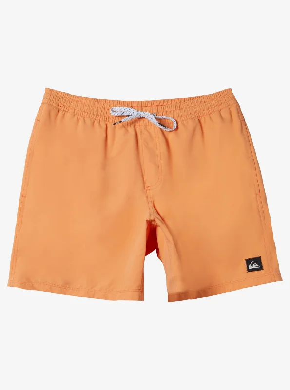 Everyday Solid 17" Swim Trunks - Tangerine