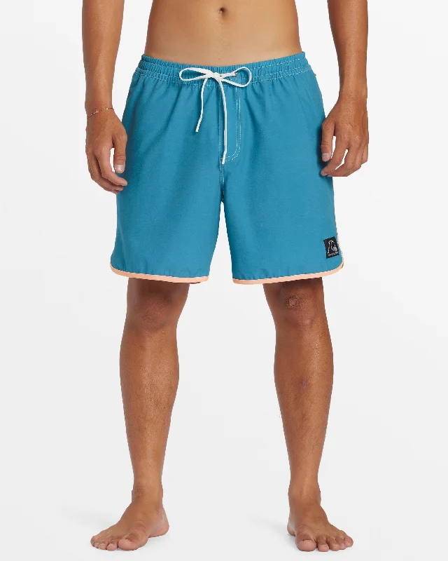 Original Scallop 17" Swim Trunks - Larkspur