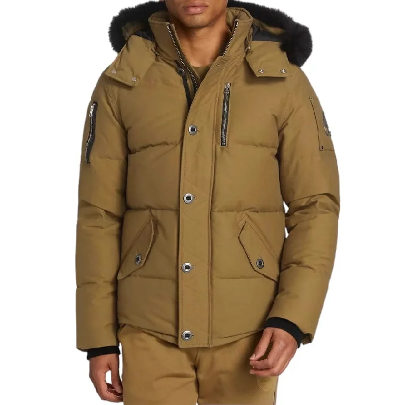 Moose Knuckles Original 3Q Neoshear Jacket (Tapenade/Black Shearling)