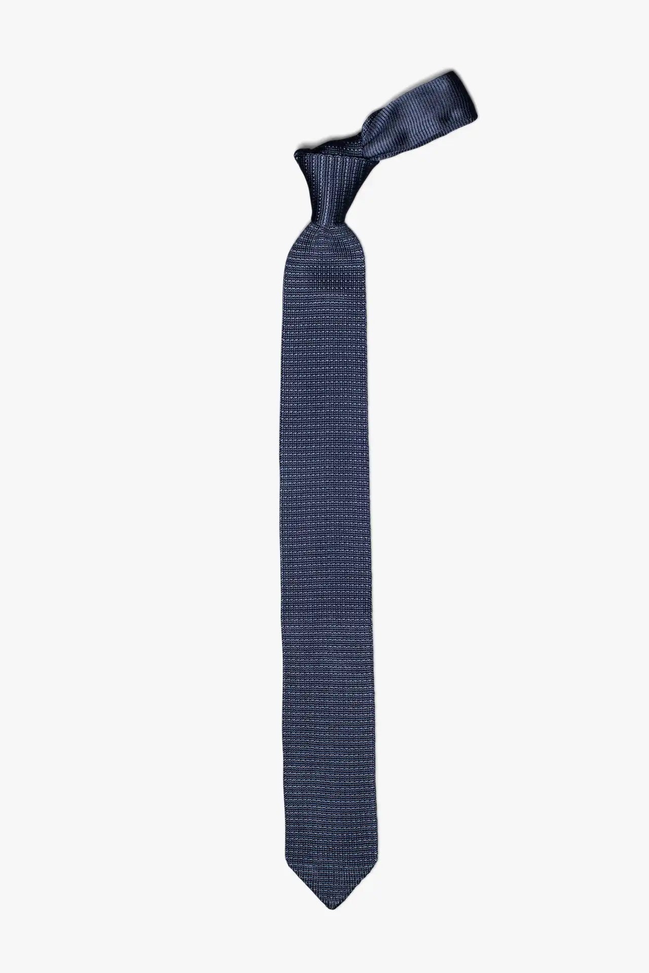 Silk Noise Tie - Blue