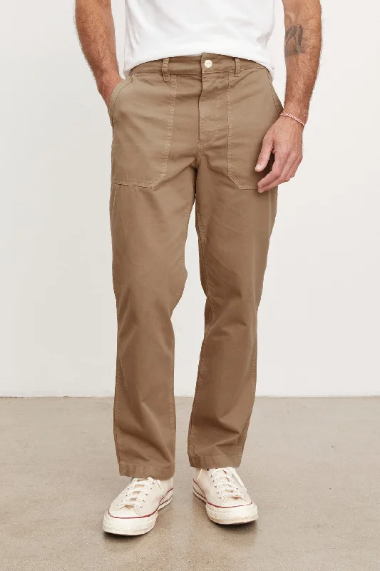 TOBY SANDED TWILL PANT