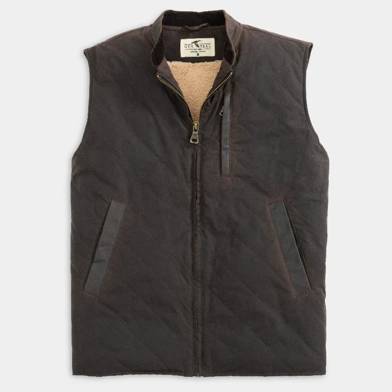 Waxed Cotton Vest