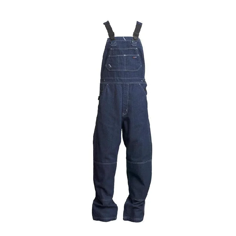 LAPCO FR B13FRDN Denim 13oz. FR Denim Bib Overall