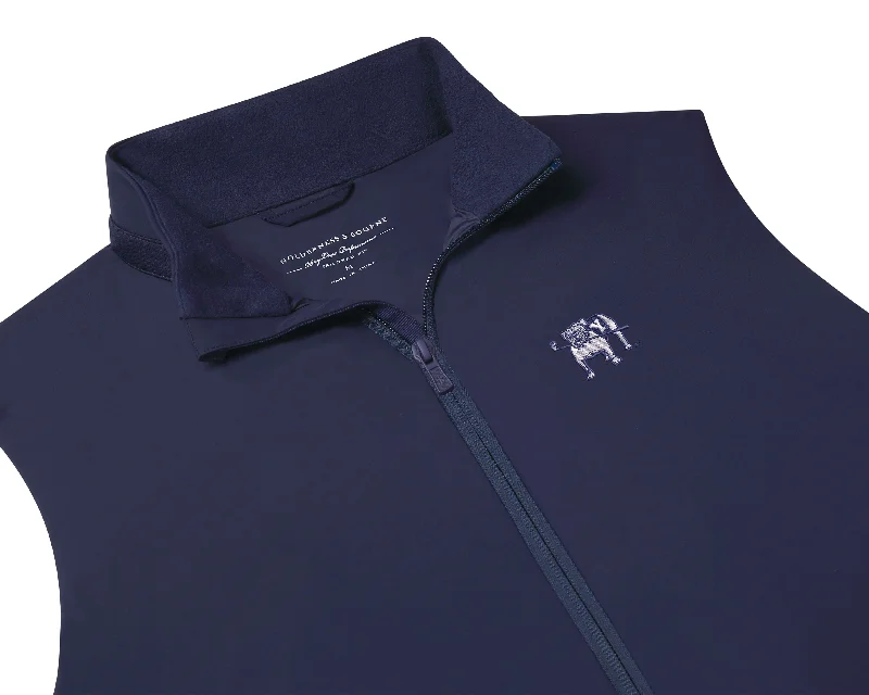 Yale Golf Course King Vest: Navy