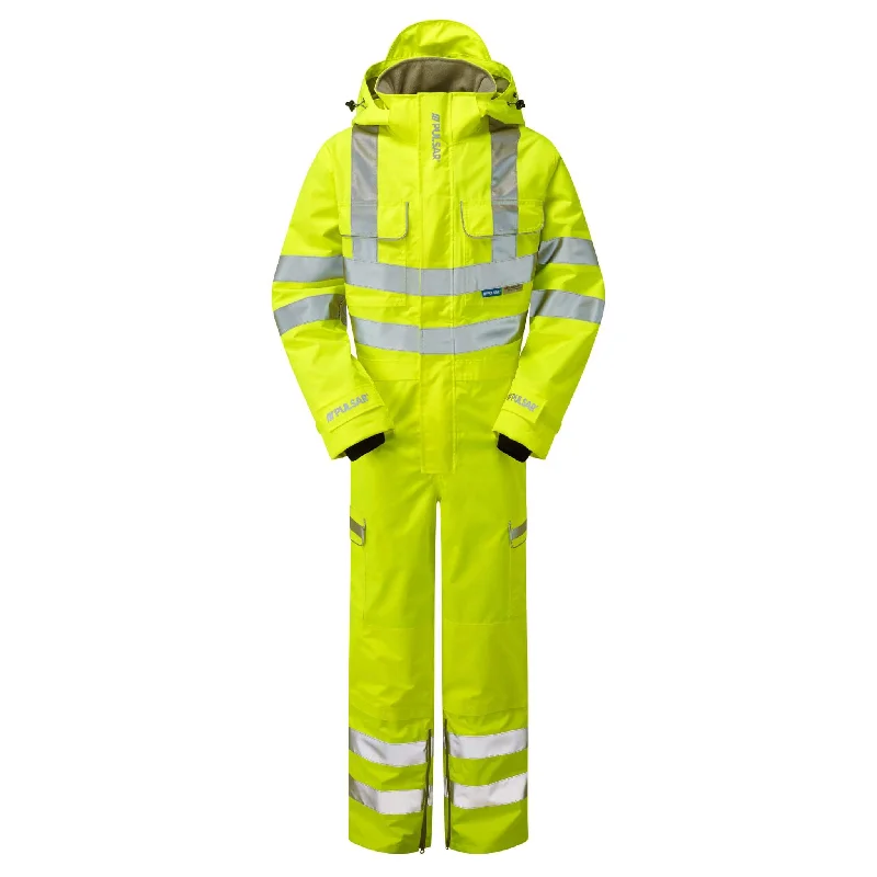 PULSAR P522 Hi Vis Waterproof Unlined Coverall