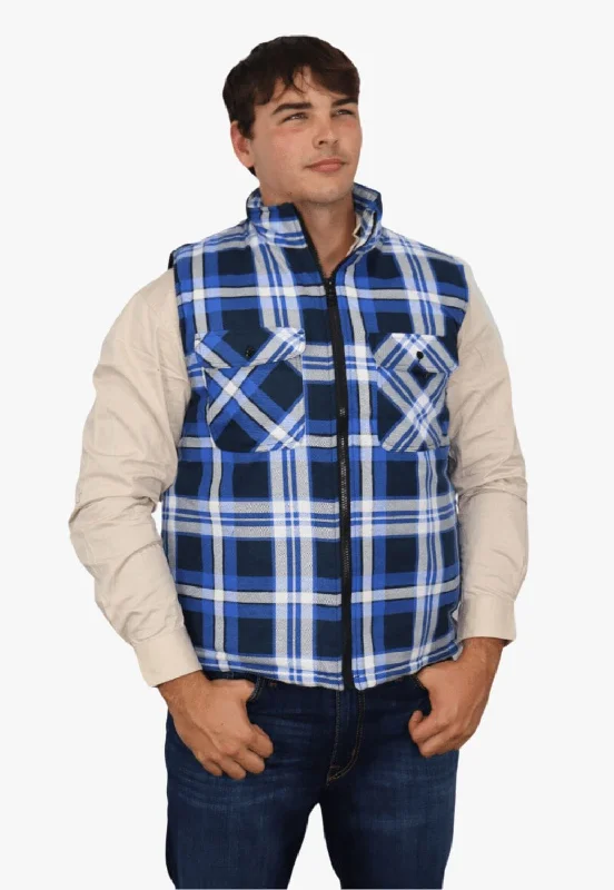 Ritemate Quilted Flannelette Vest