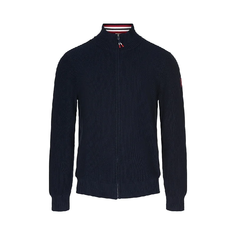 Marinus Windbreaker Knit - Dark Navy