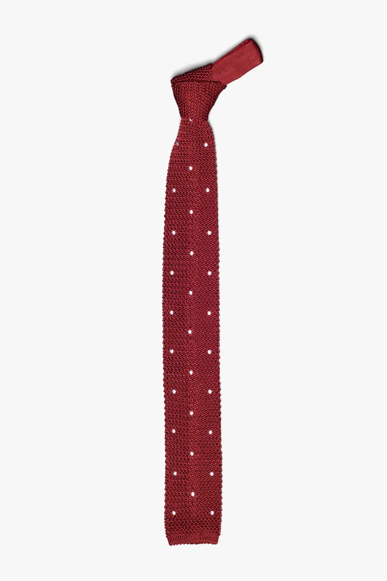 Polka Tie - Red