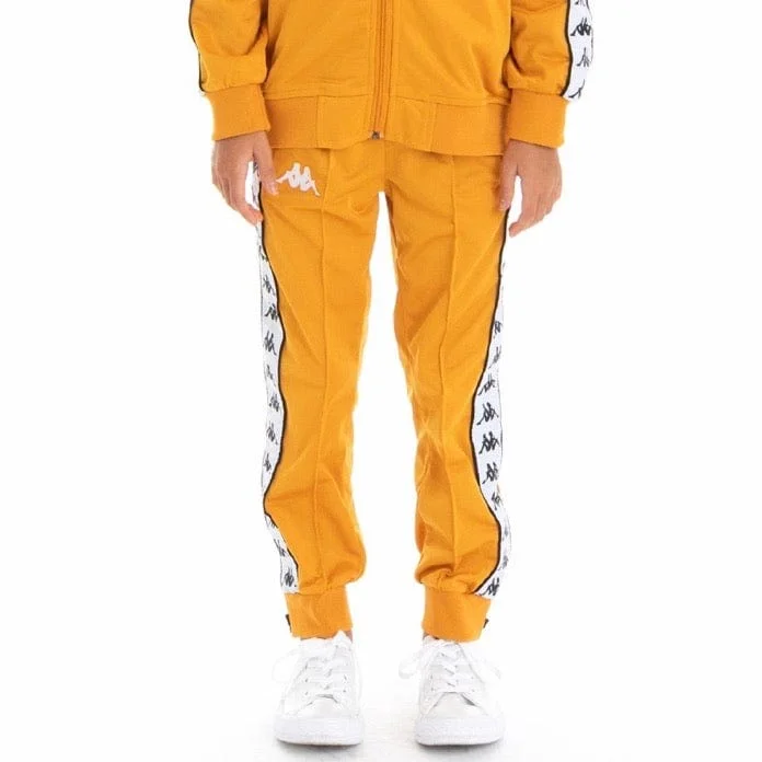 Kids 222 Banda Rastoriazz Trackpants (Yellow/White)