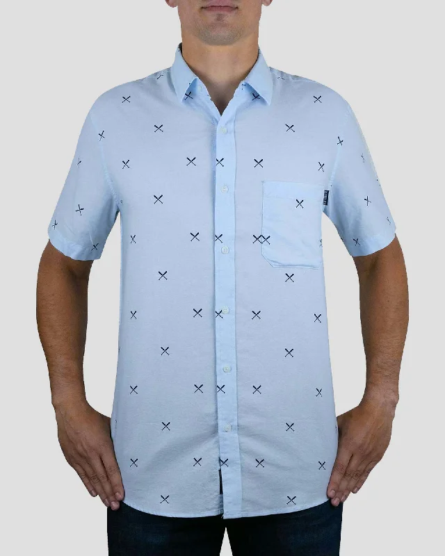 Crossed Bats - Oxford Button Down