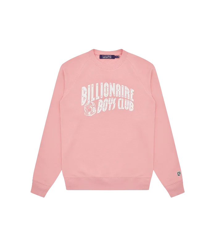 ARCH LOGO CREWNECK - PINK