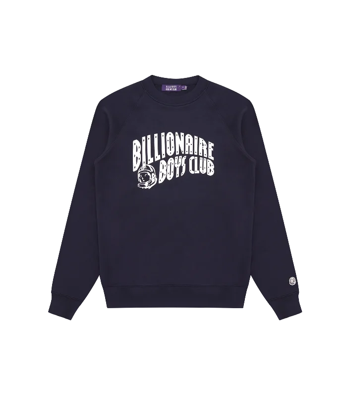 ARCH LOGO CREWNECK - NAVY